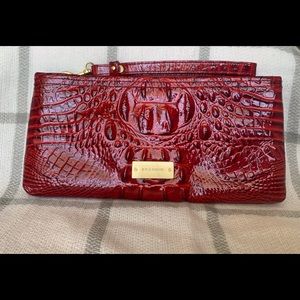 BRHAMIN Red Clutch/Wallet
